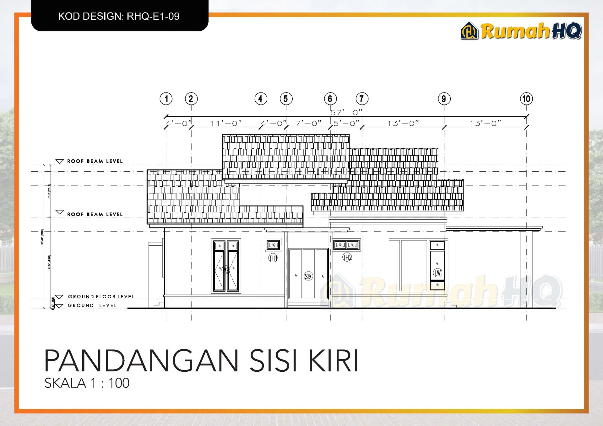 Rekabentuk Design Rumah RHQ E1 09 13