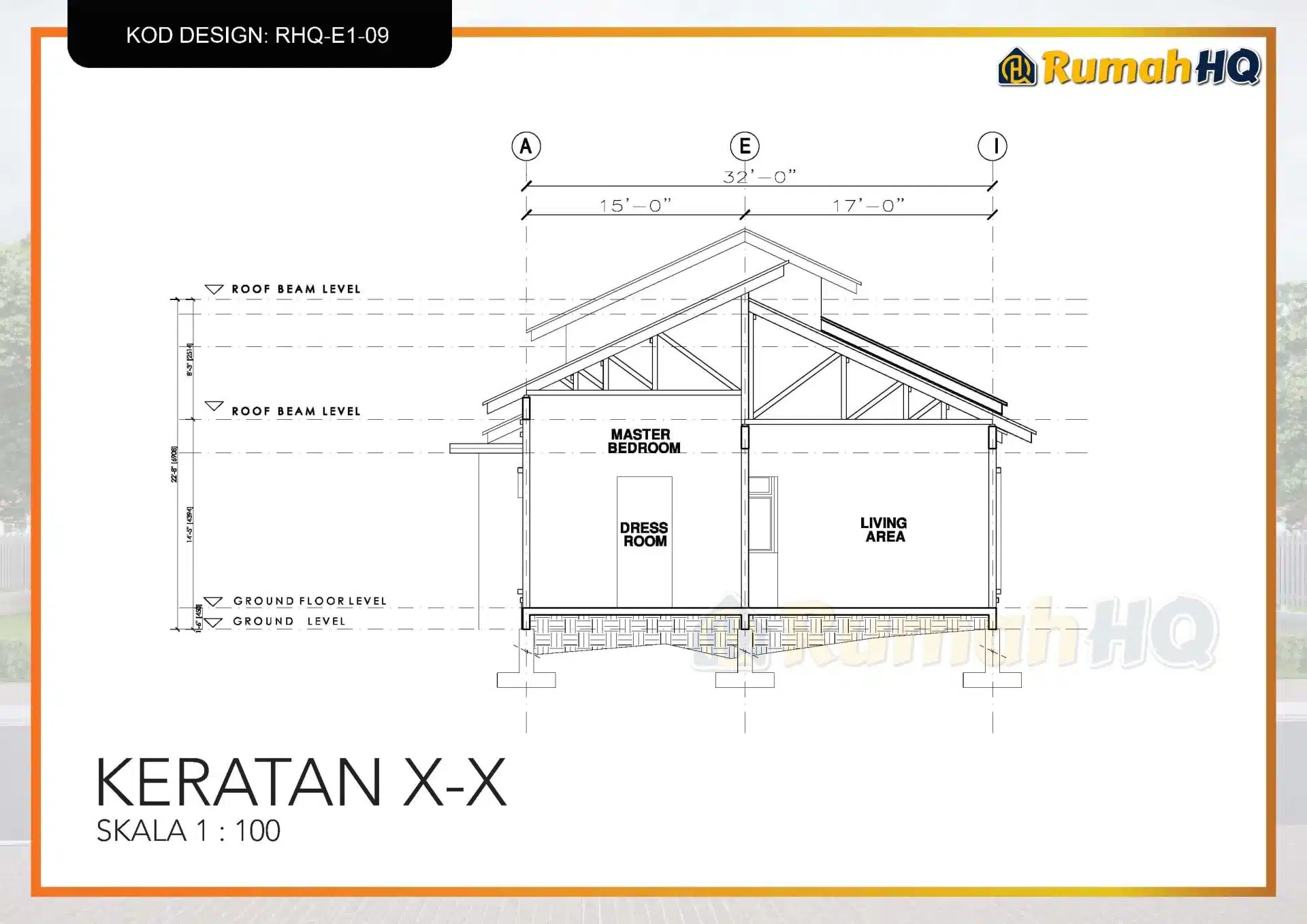 Rekabentuk Design Rumah RHQ E1 09 8