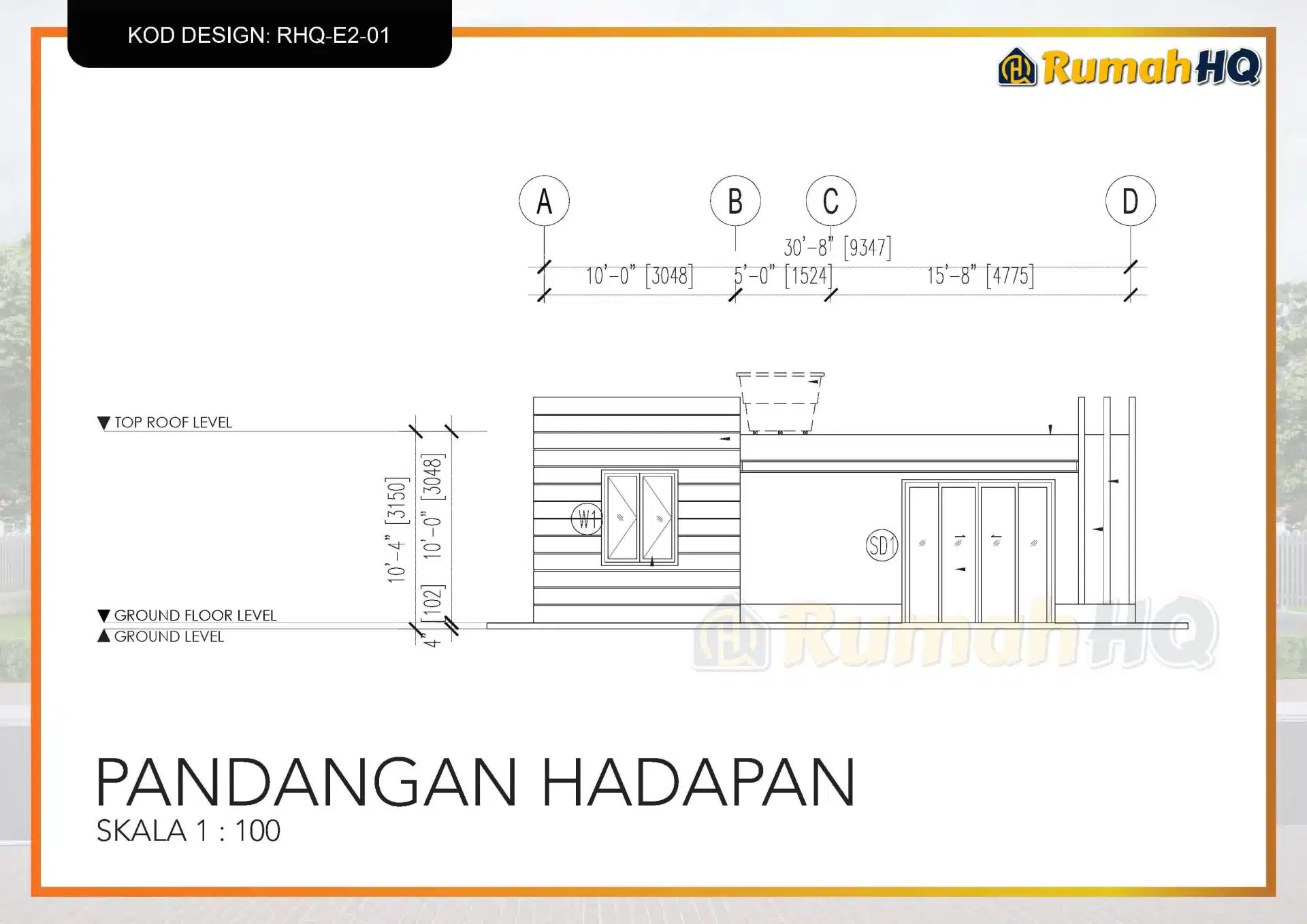 Rekabentuk Design Rumah RHQ E2 01 10