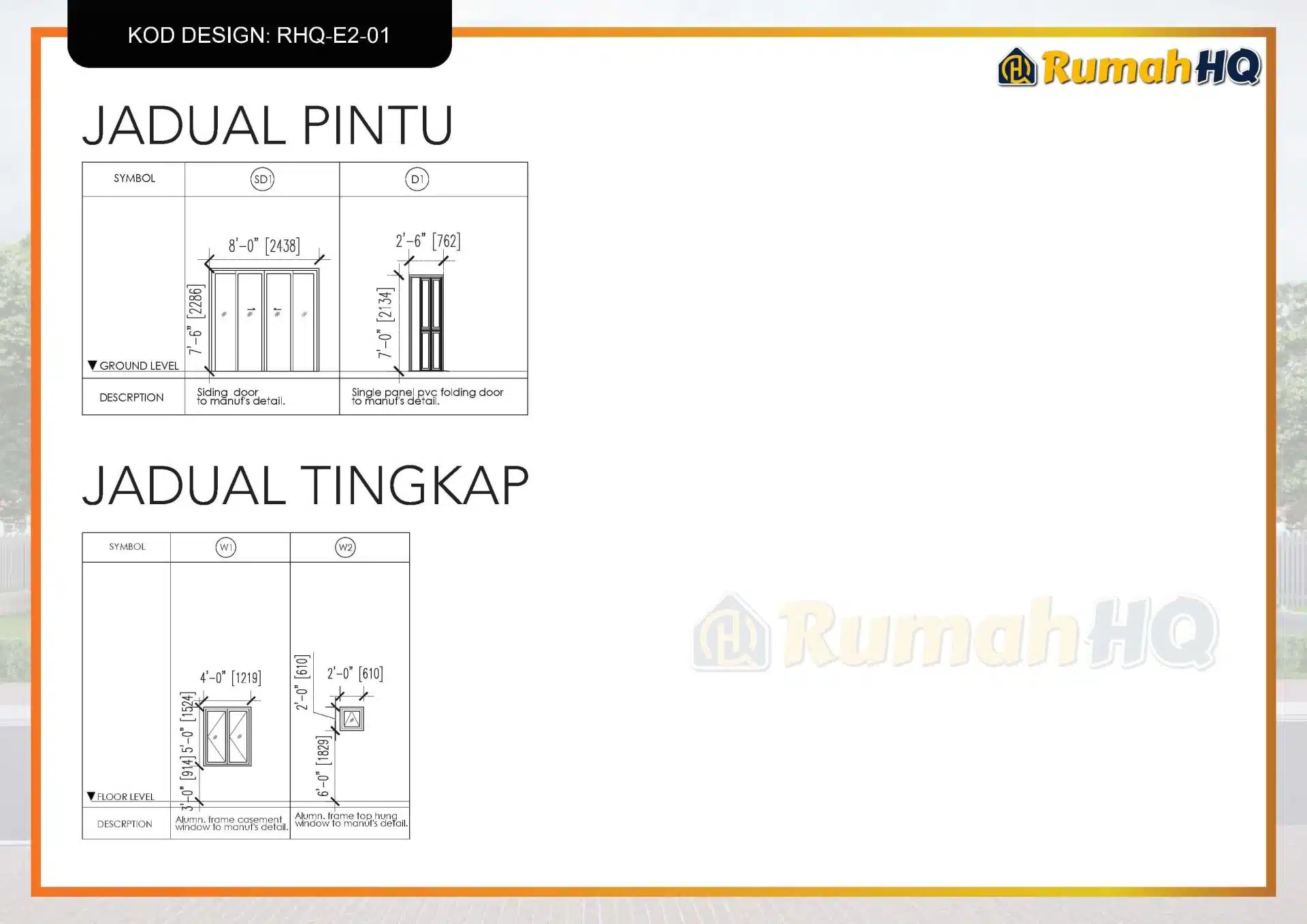 Rekabentuk Design Rumah RHQ E2 01 14