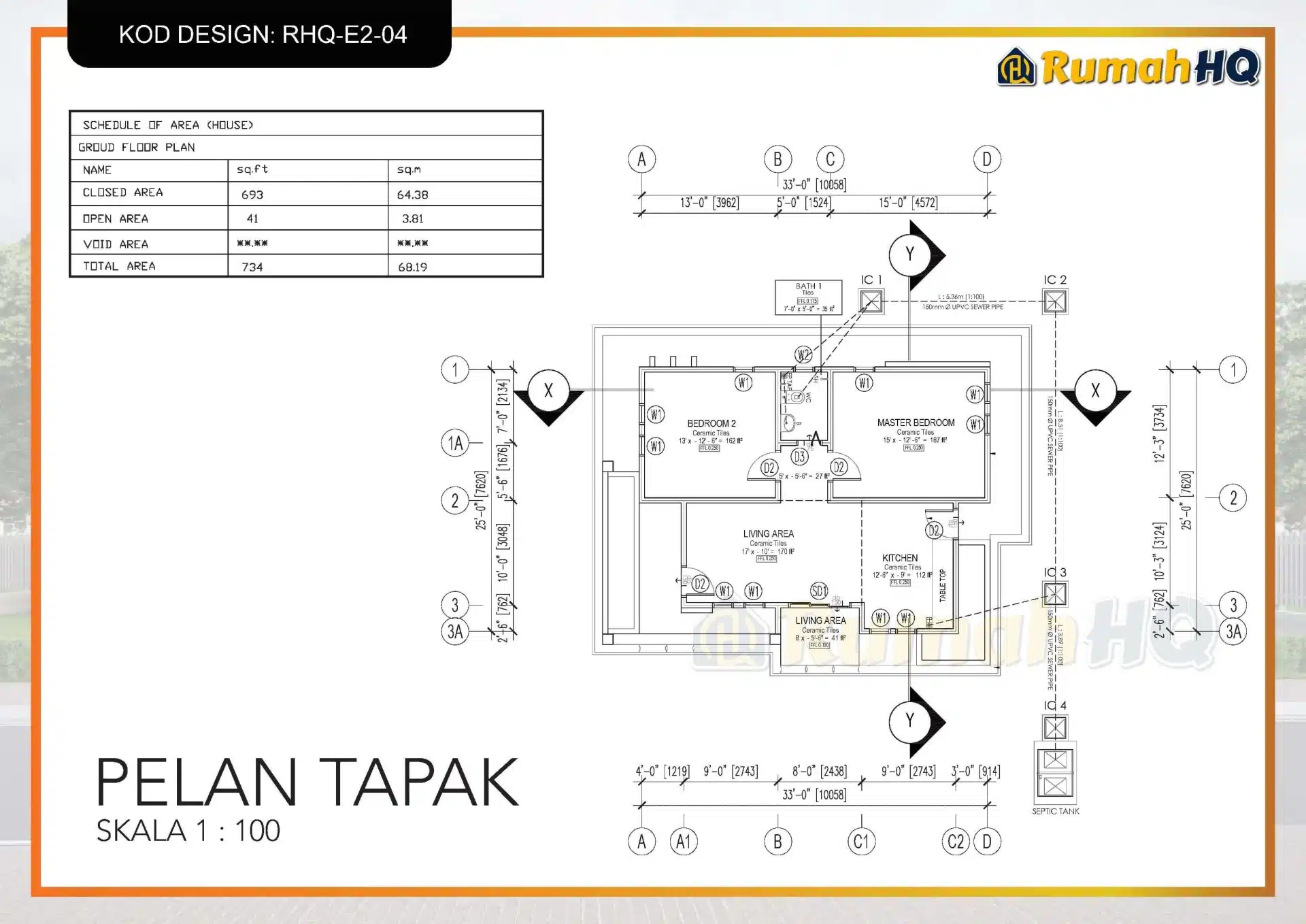 Rekabentuk Design Rumah RHQ E2 04 6