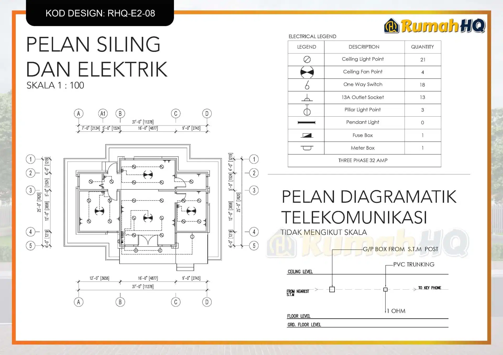 Rekabentuk Design Rumah RHQ E2 08 15