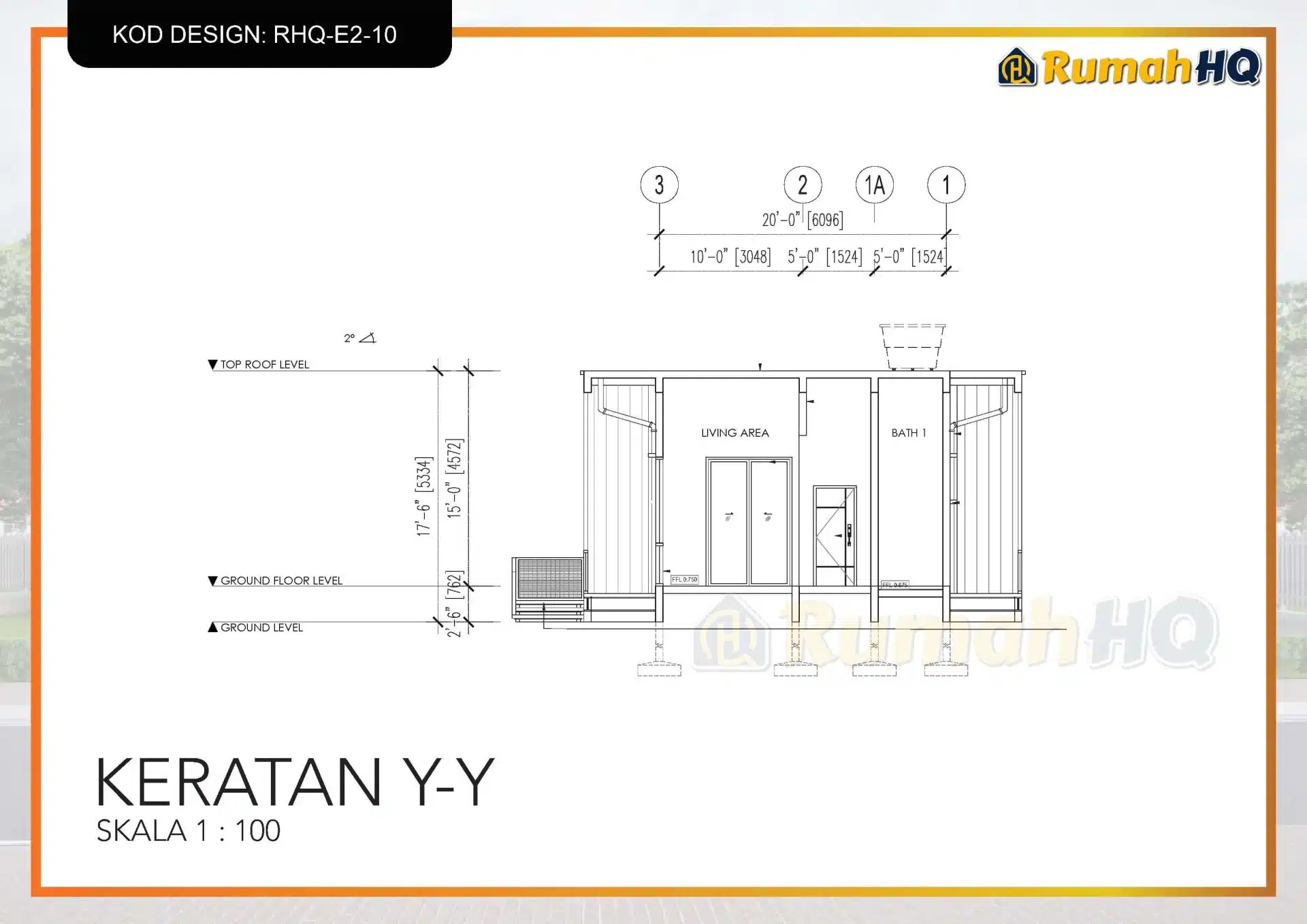 Rekabentuk Design Rumah RHQ E2 10 9