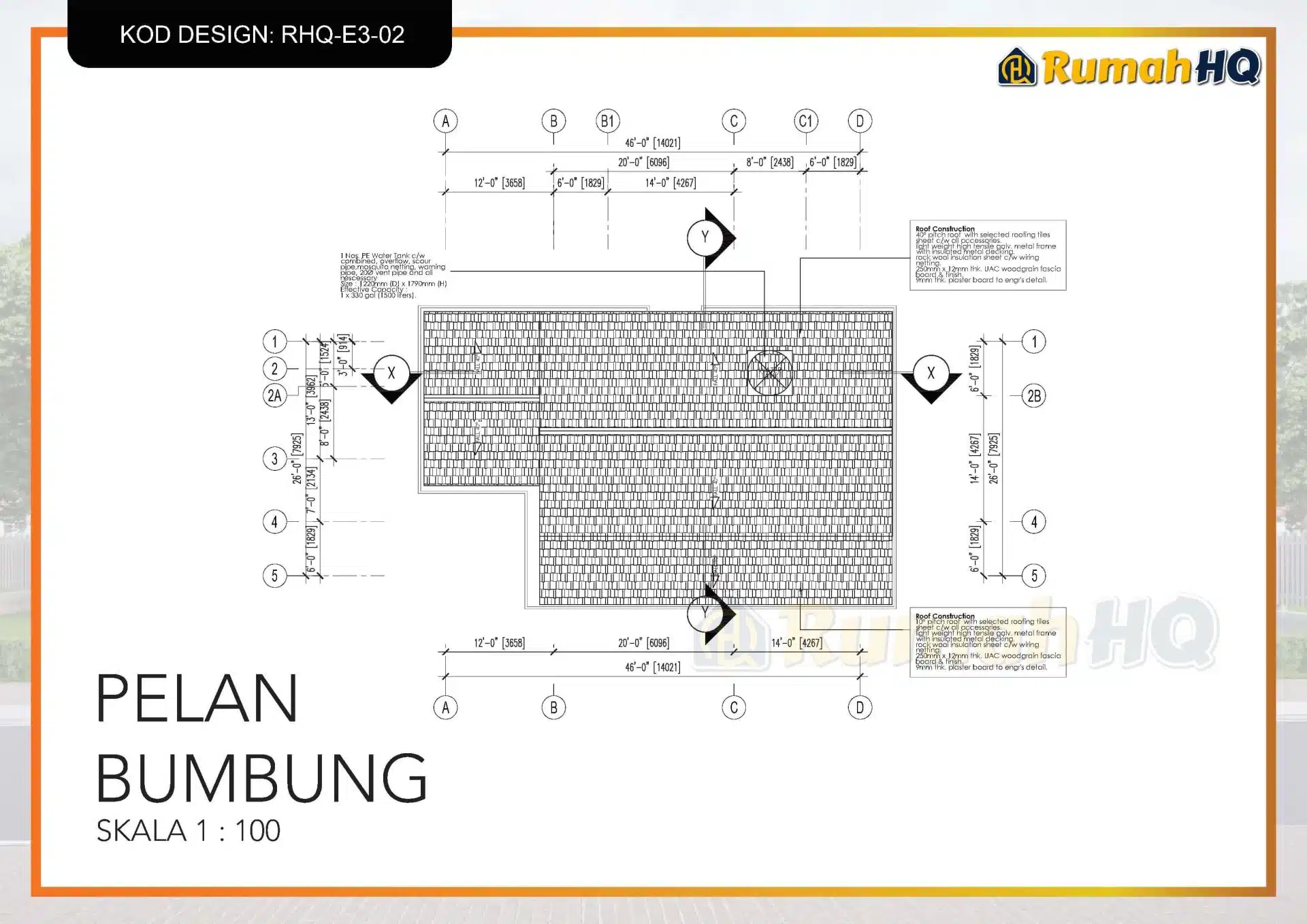 Rekabentuk Design Rumah RHQ E3 02 7